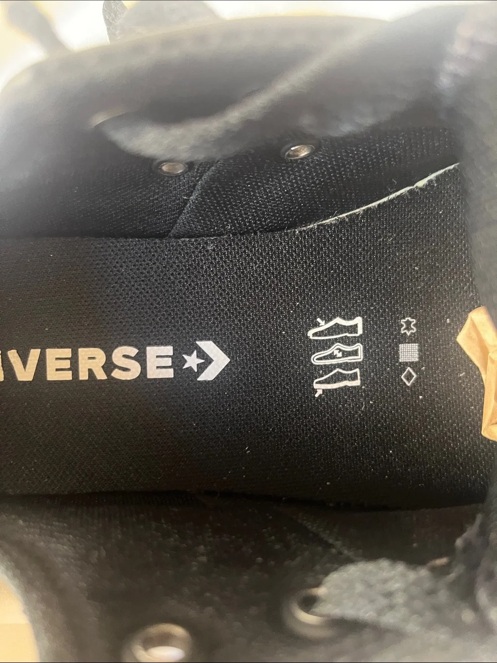 Converse Men's Low-Top Leather Chuck Taylor Sneakers in Black